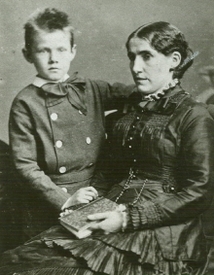 Kee Vos-Stricker en haar zoontje, circa 1881 - SECRETS OF VAN ...